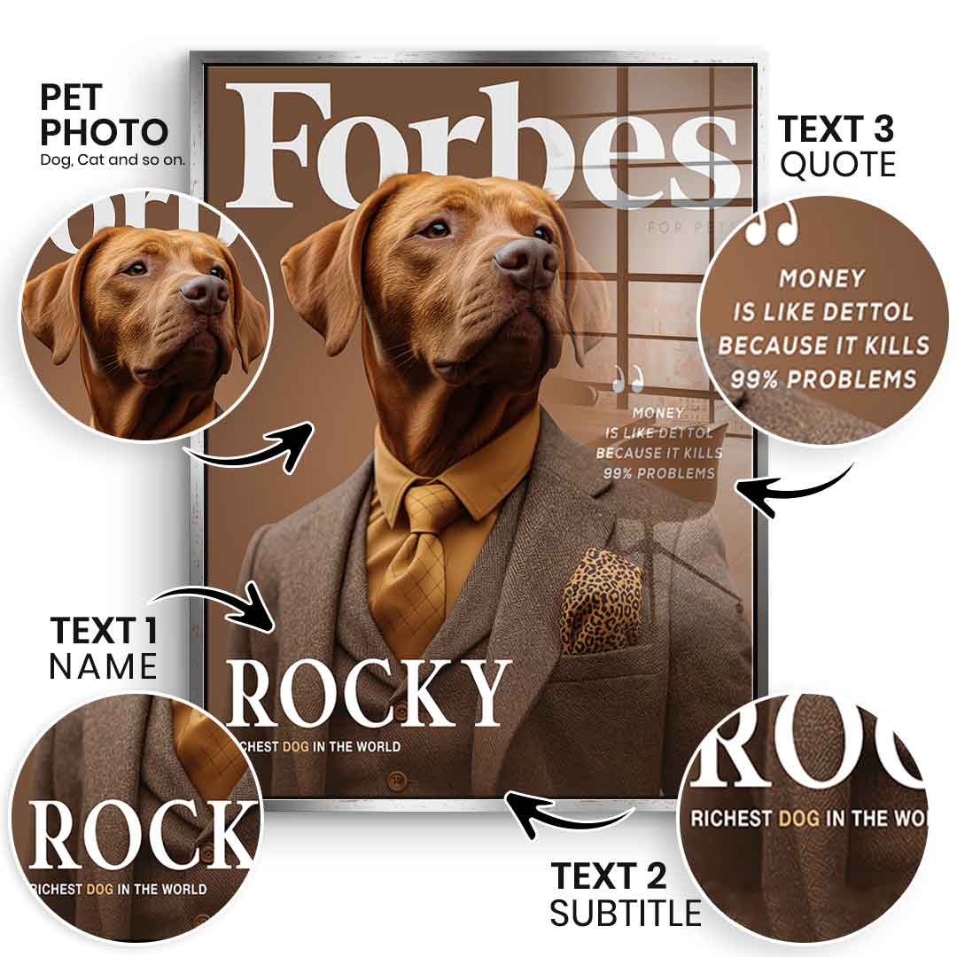 Forbes personalizowany - szkło akrylowe