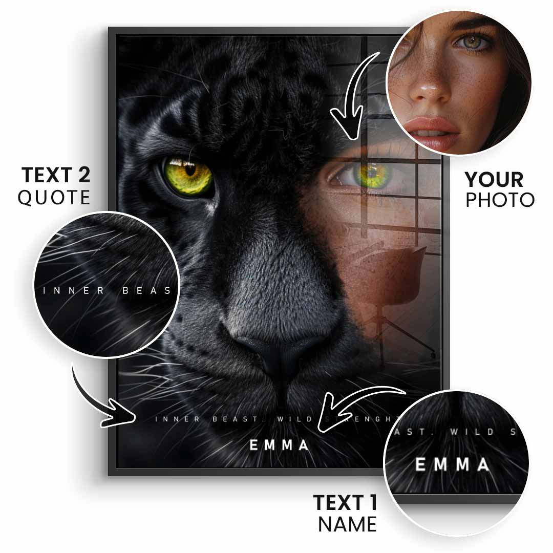 Panther Fusion Personalizowany — szkło akrylowe