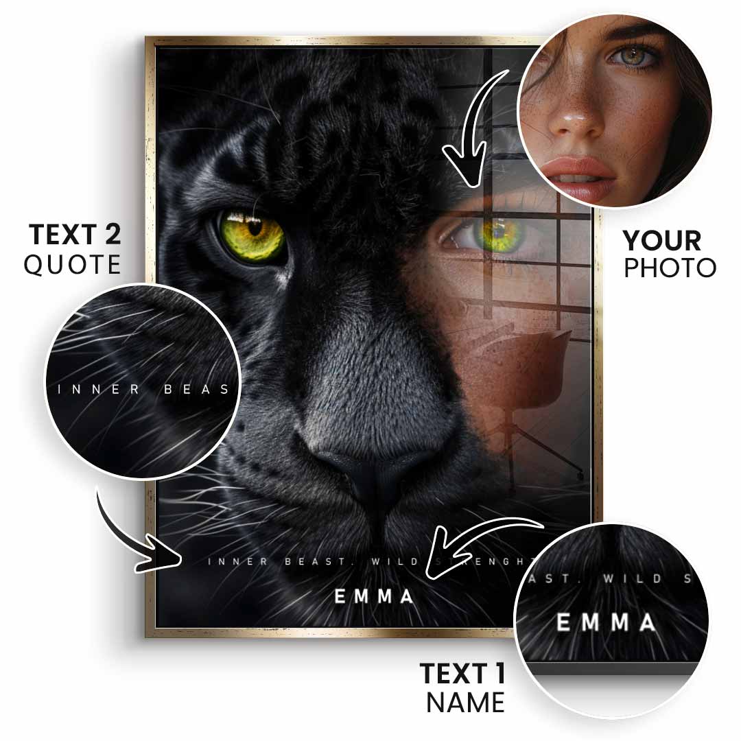 Panther Fusion Personalizowany — szkło akrylowe