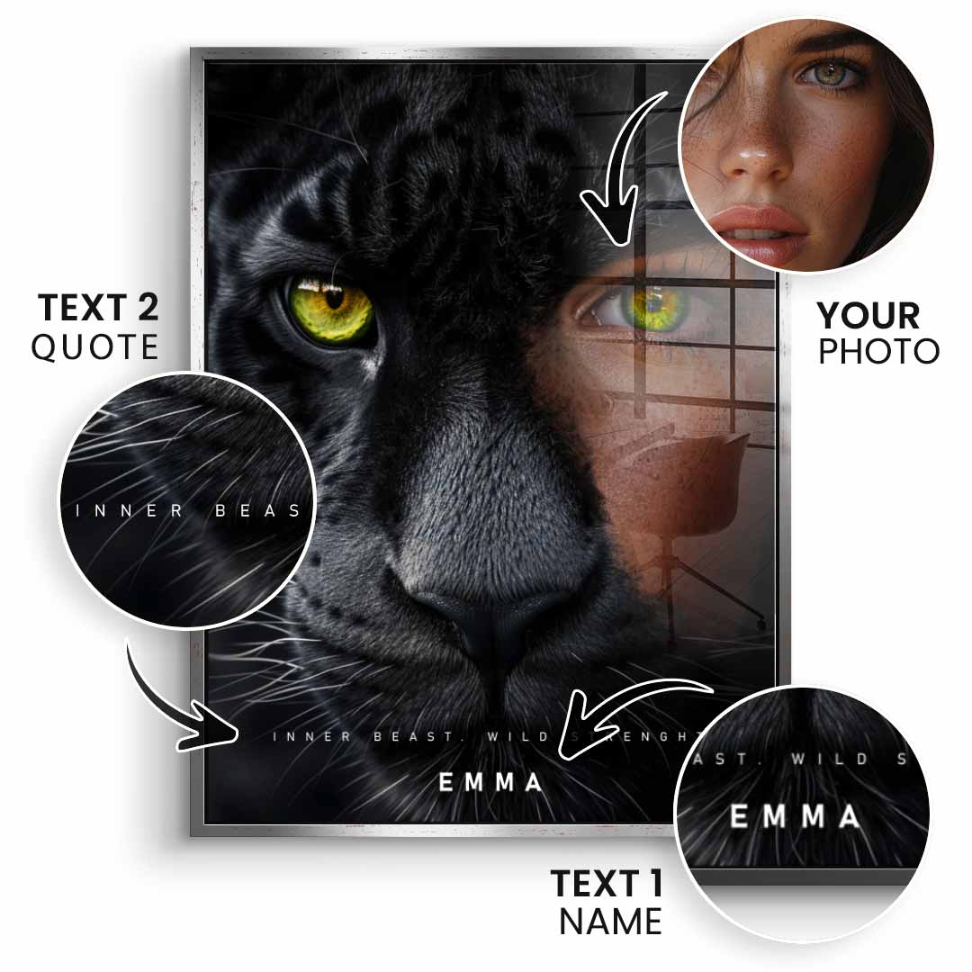 Panther Fusion Personalizowany — szkło akrylowe