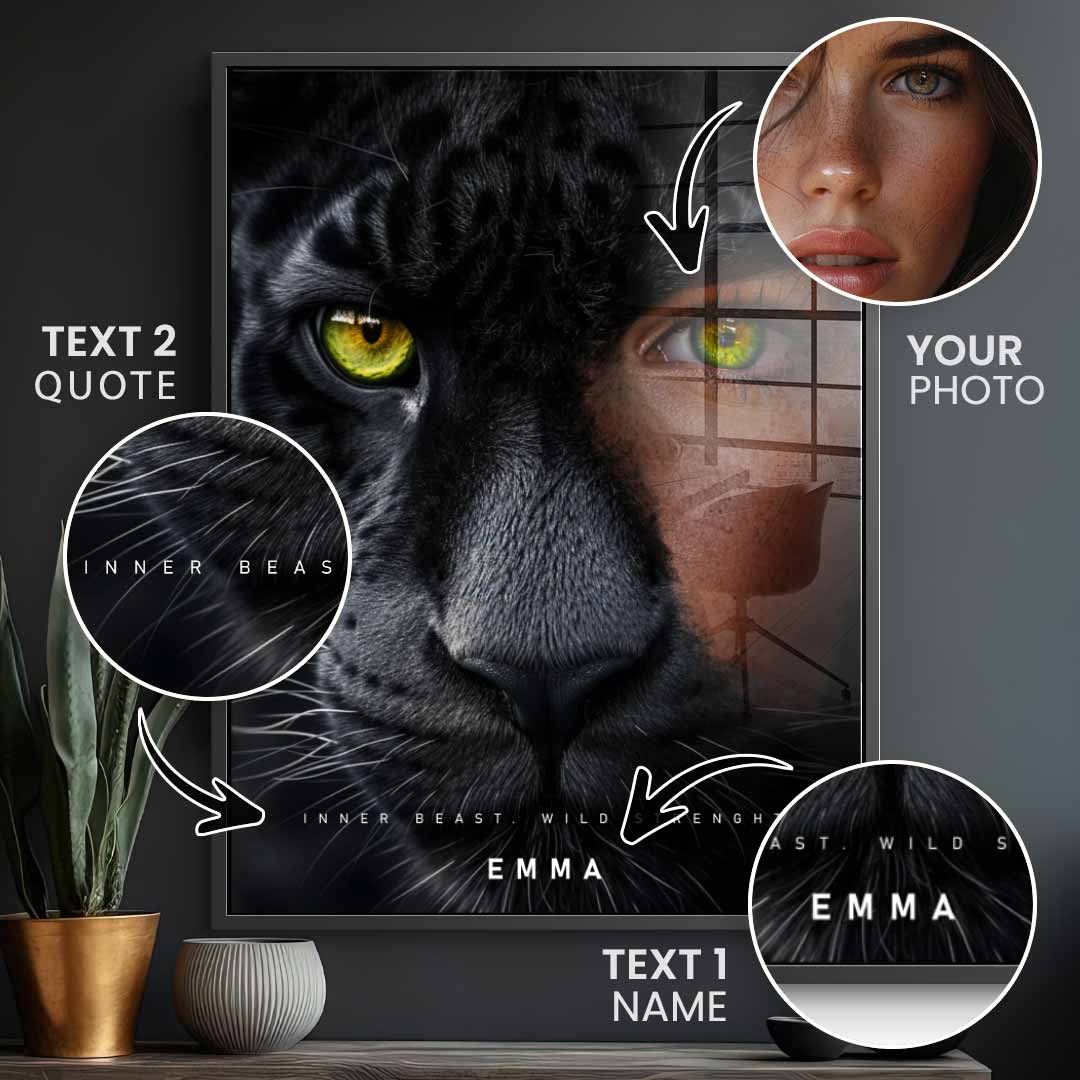 Panther Fusion Personalizowany — szkło akrylowe