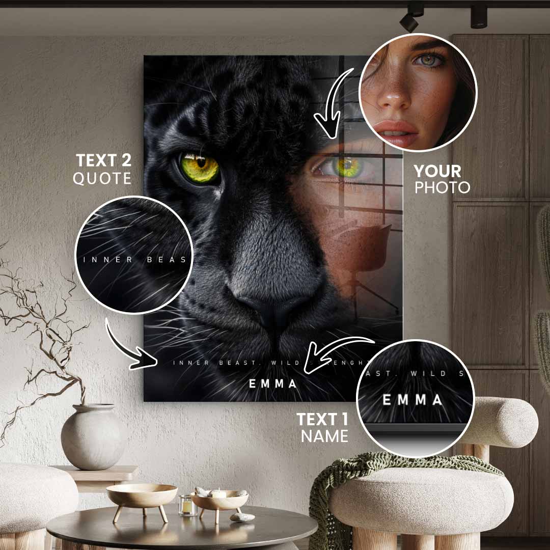 Panther Fusion Personalizowany — szkło akrylowe