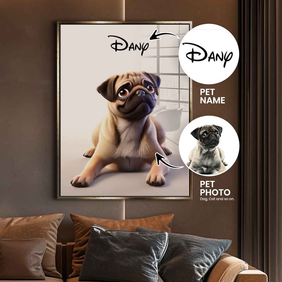 Pet Disney Personalisierbar - Acrylglas