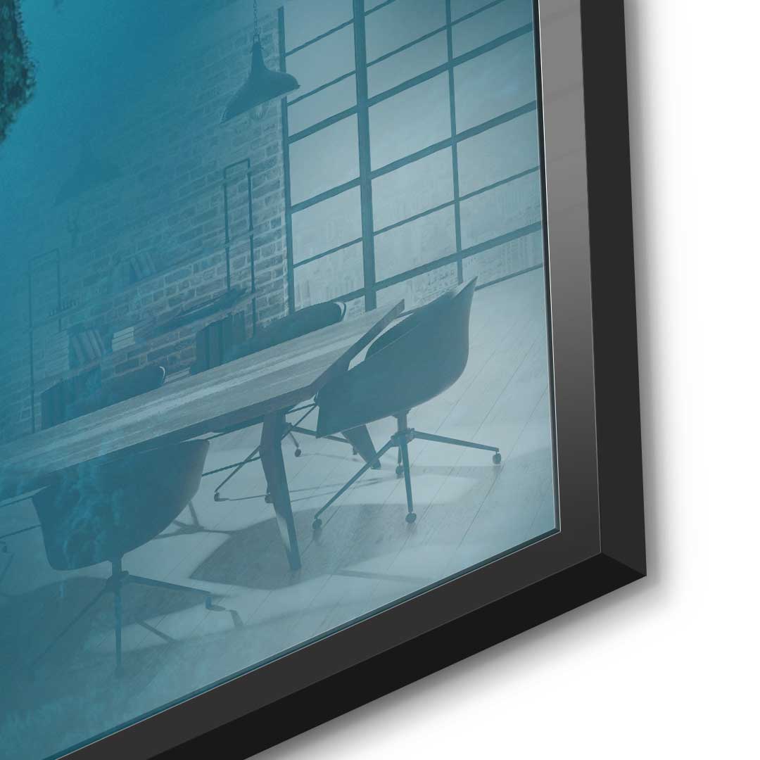 Island With Two Faces - acrylic glass