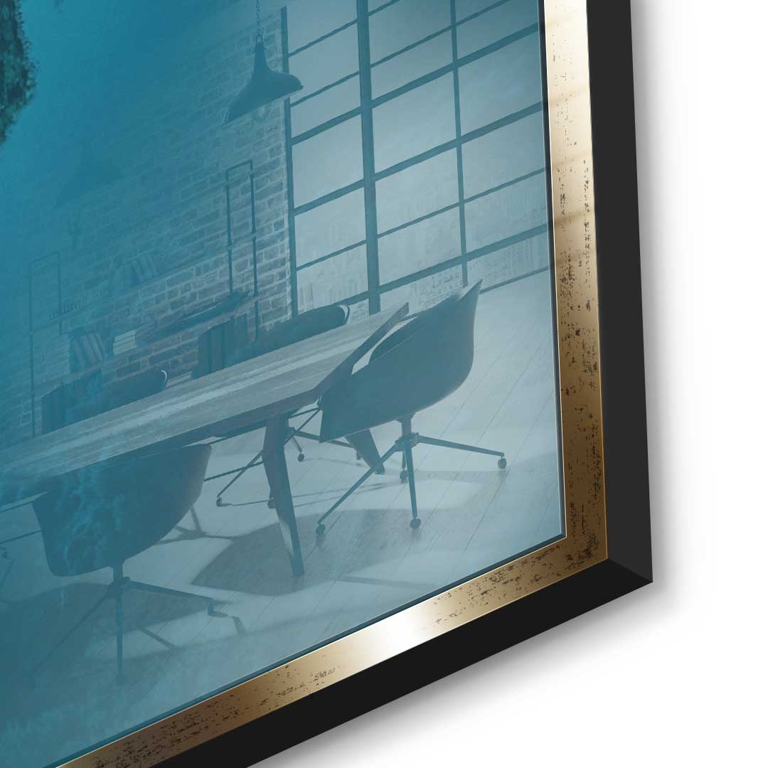 Island With Two Faces - acrylic glass