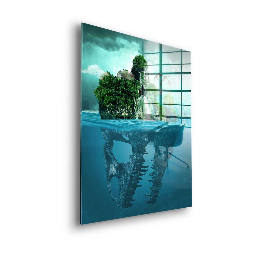 Island With Two Faces - acrylic glass