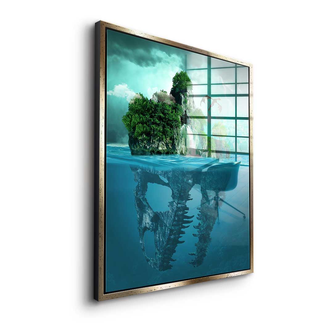 Island With Two Faces - acrylic glass