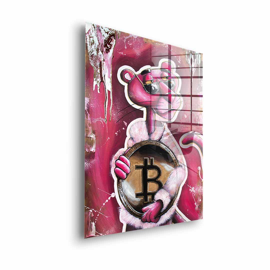 Bitcoin Panther - Acrylglas