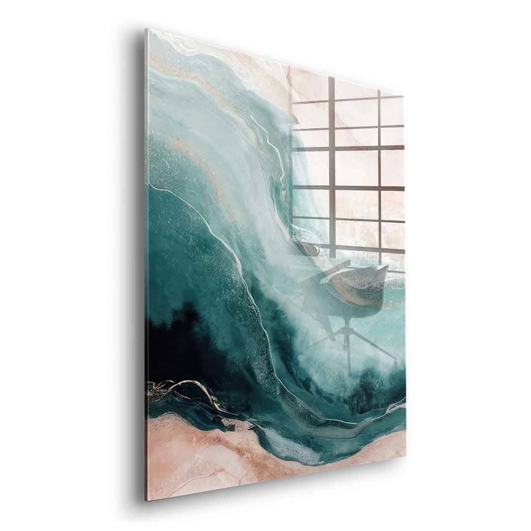 Serpentine Shores - szkło akrylowe