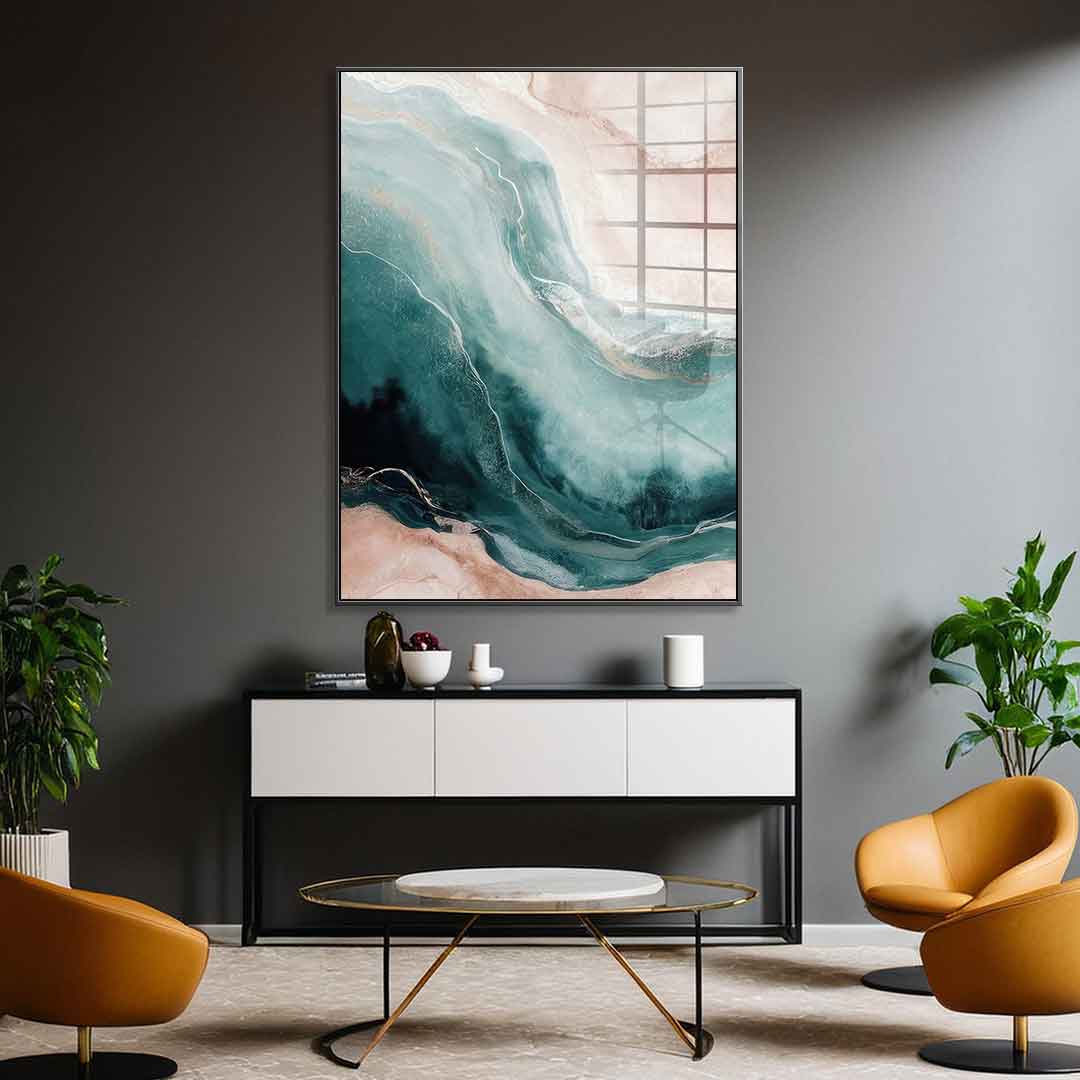 Serpentine Shores - szkło akrylowe