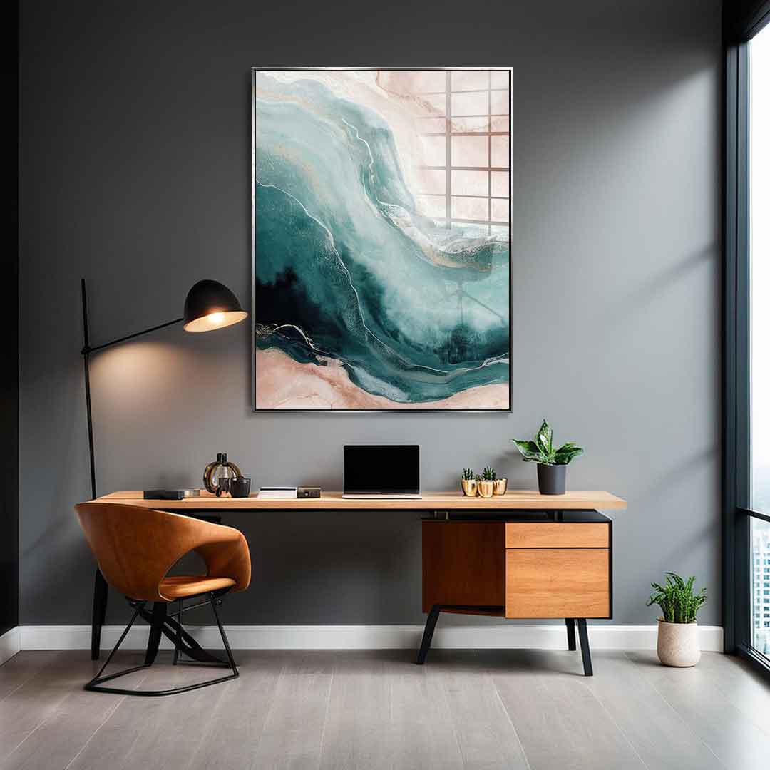 Serpentine Shores - szkło akrylowe