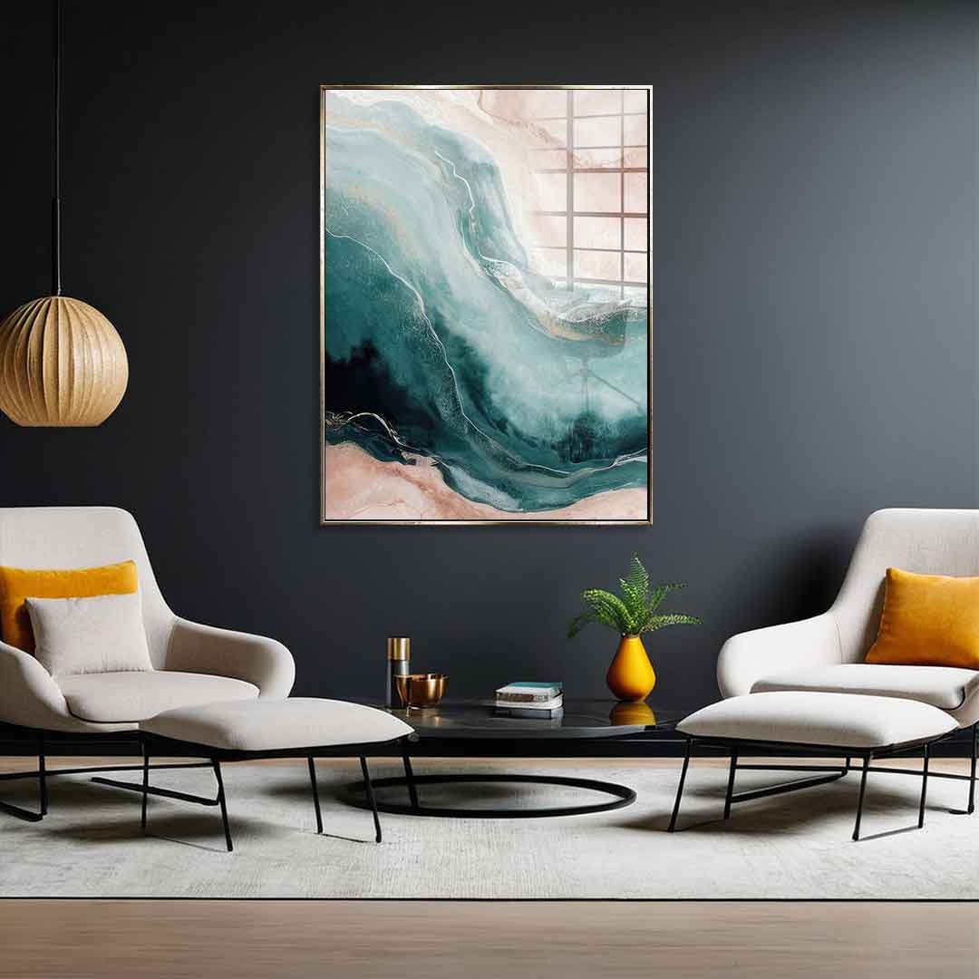 Serpentine Shores - szkło akrylowe
