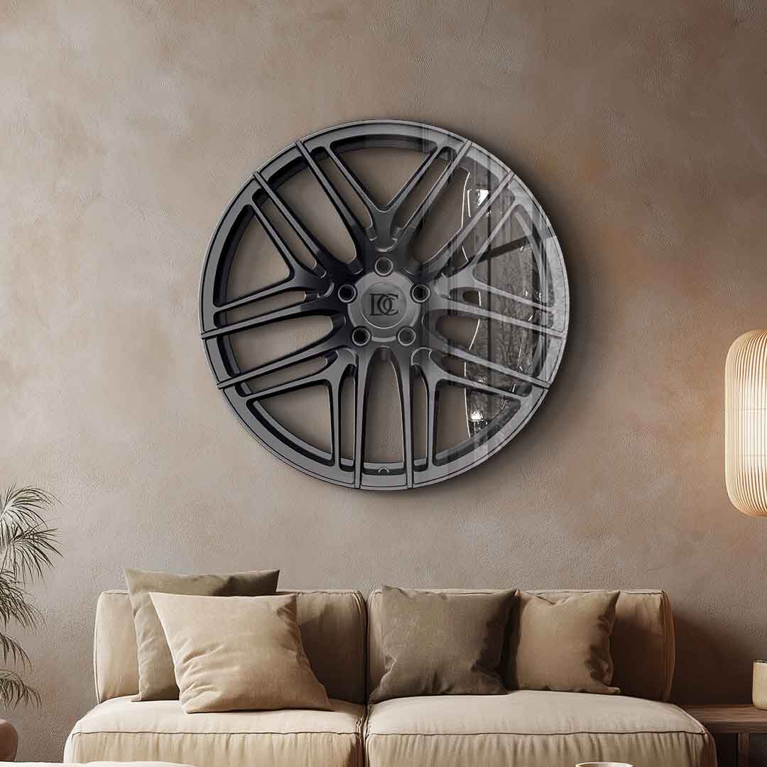 Wall sculpture Wheel 1 - Acrylic glass