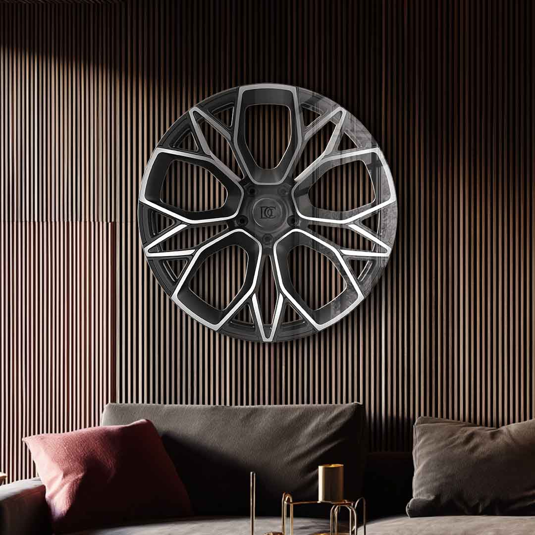 Wandskulptur Wheel 4 - Acrylglas