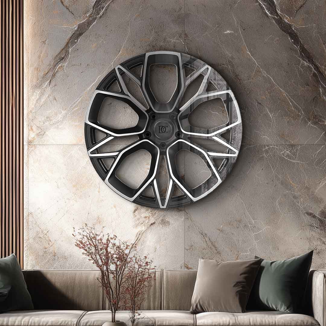 Wandskulptur Wheel 4 - Acrylglas