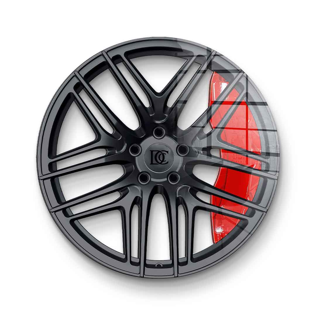 Wall sculpture Wheel 1 - Acrylic glass