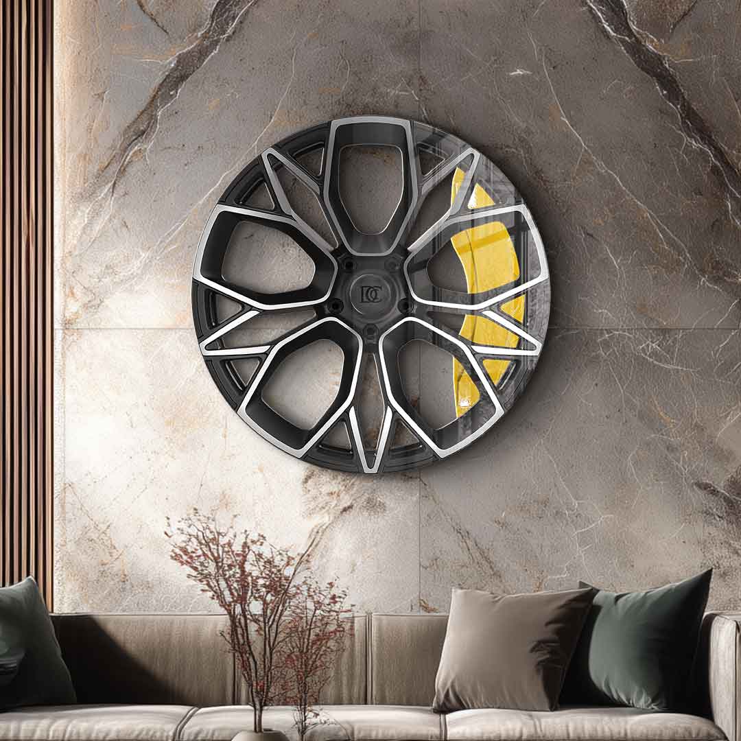 Wandskulptur Wheel 4 - Acrylglas
