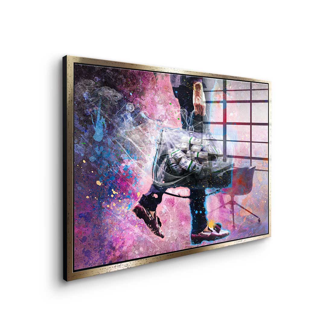 Der Gentleman - Acrylglas