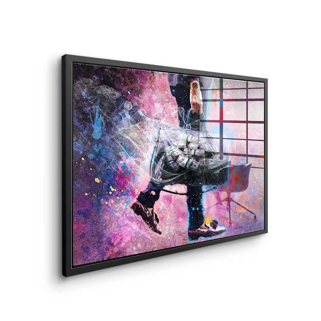 Der Gentleman - Acrylglas