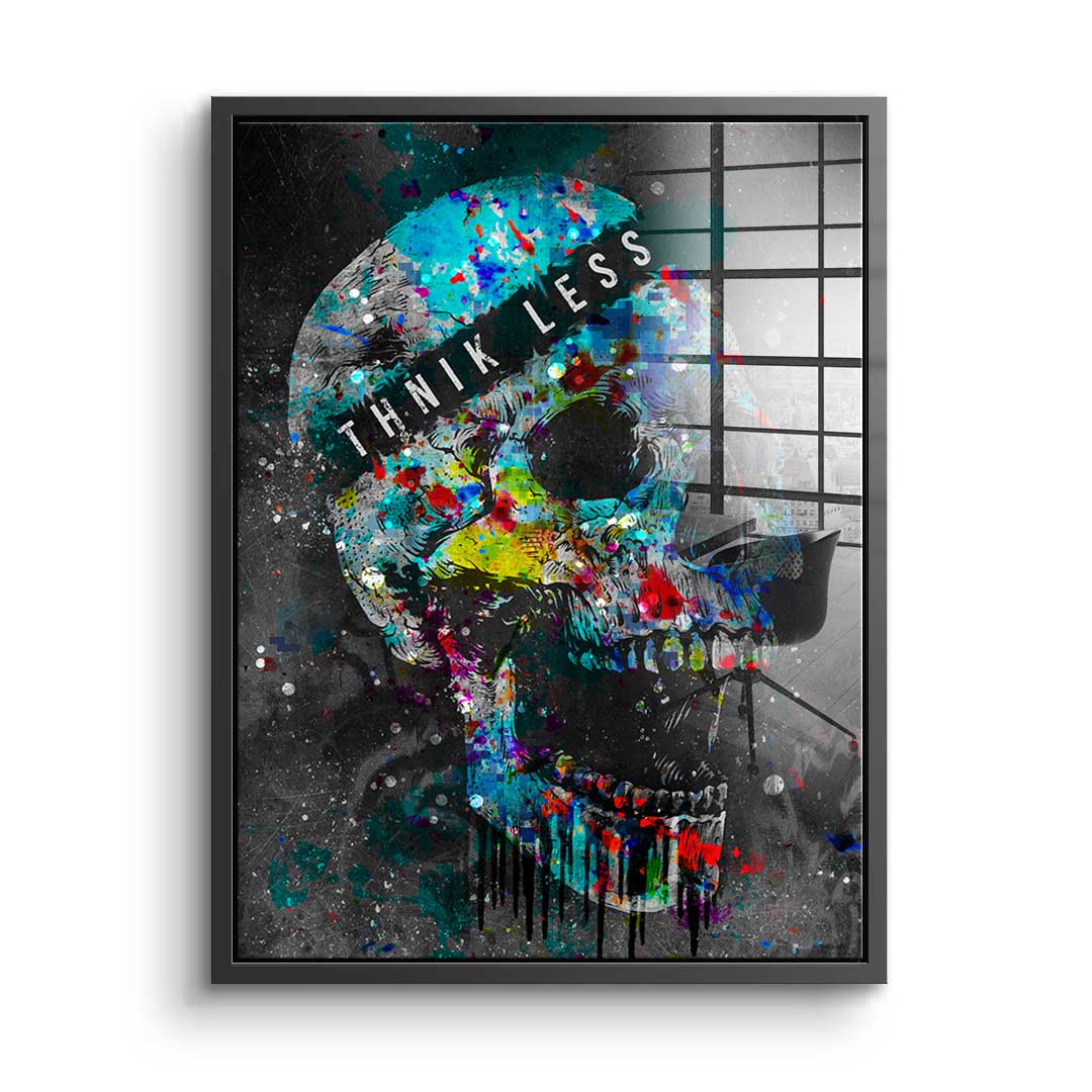 Think Less - Acrylglas