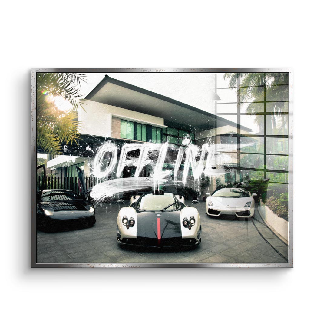 Offline - Acrylic glass