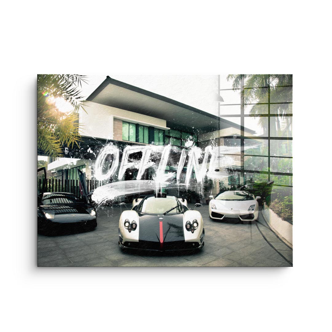 Offline - Acrylic glass