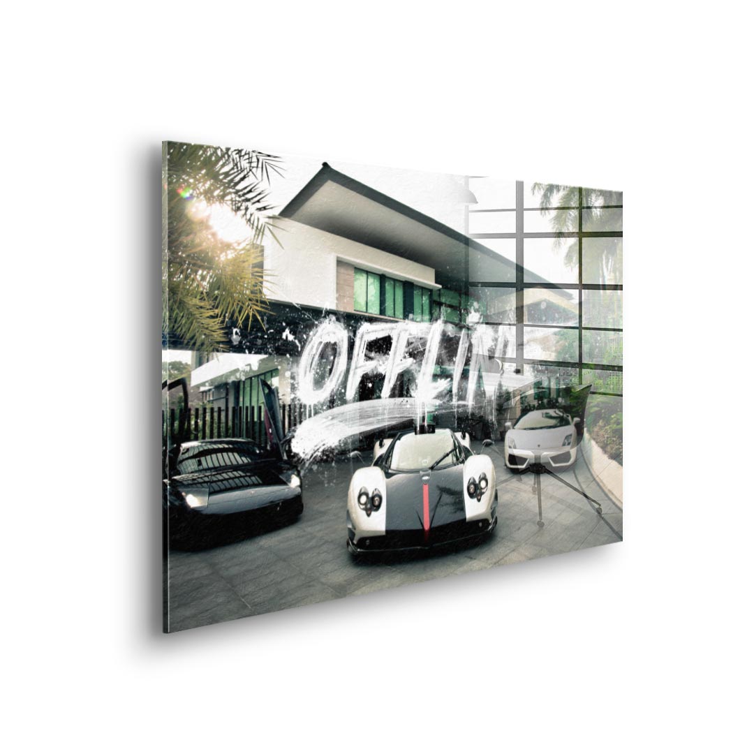 Offline - Acrylic glass