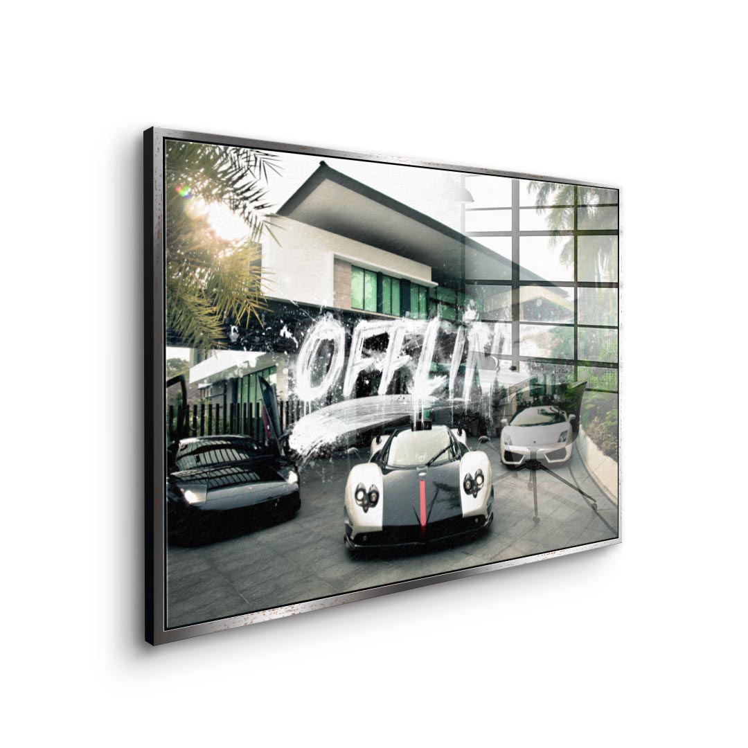 Offline - Acrylic glass