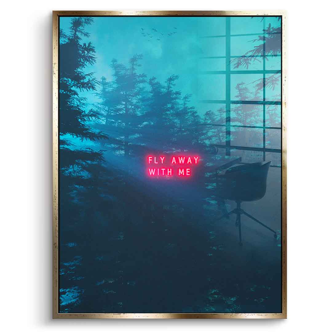 Fly Away - Acrylic glass