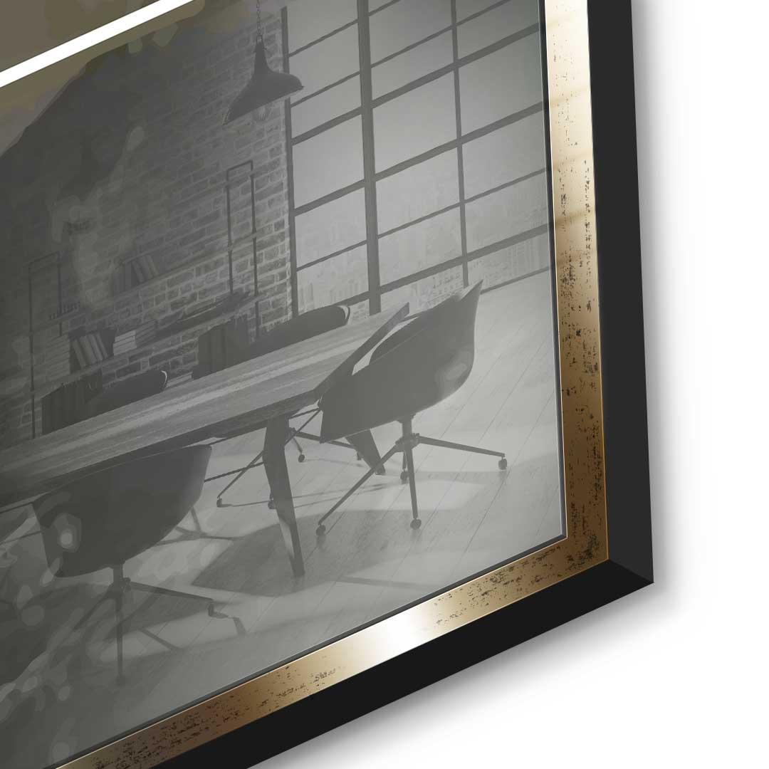 Winners Never Quit - Acrylglas