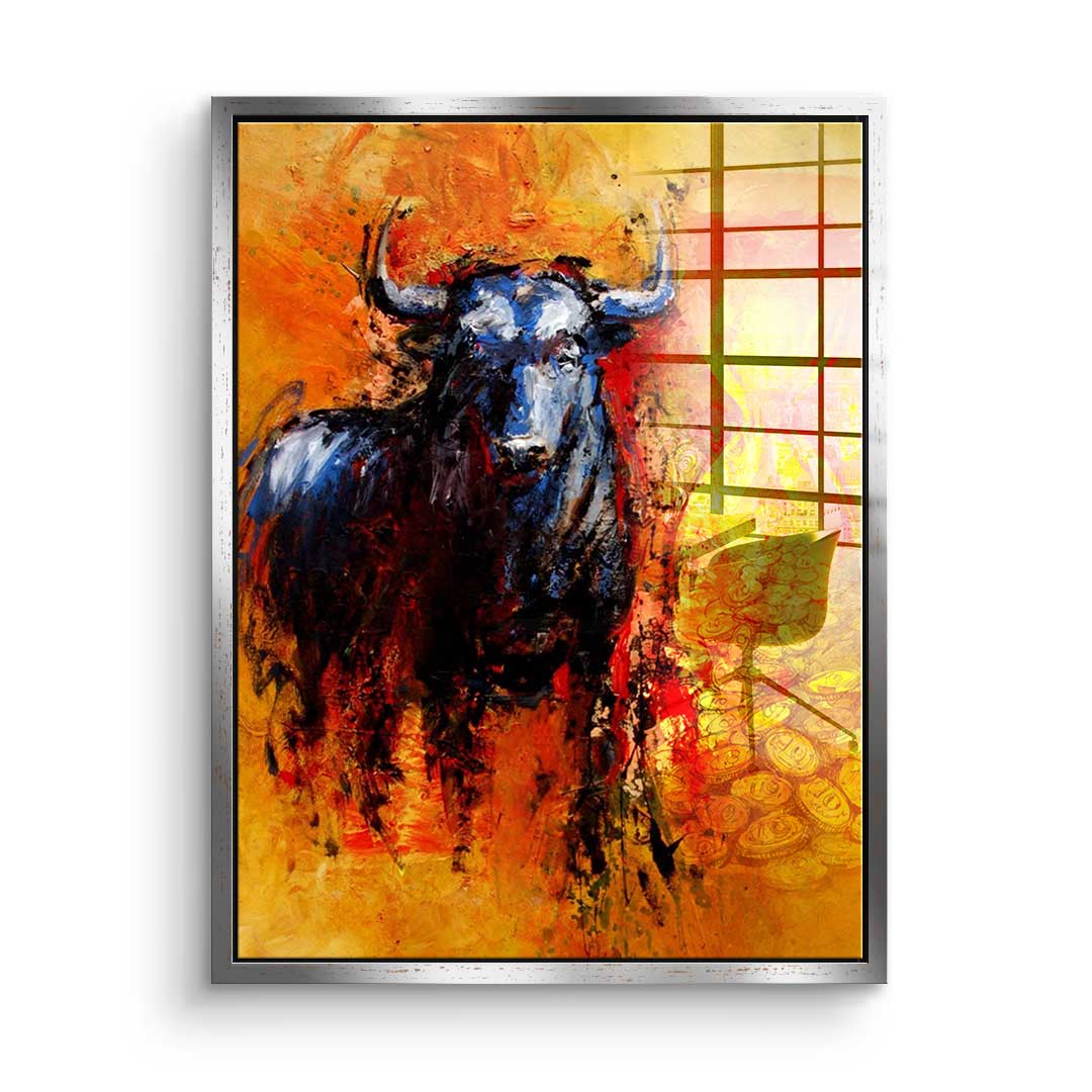 Zeit ist Geld - Acrylglas