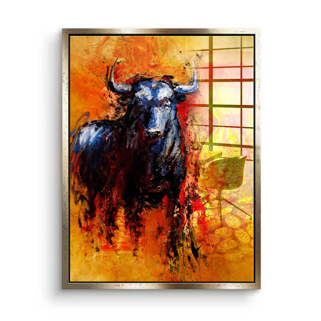 Zeit ist Geld - Acrylglas