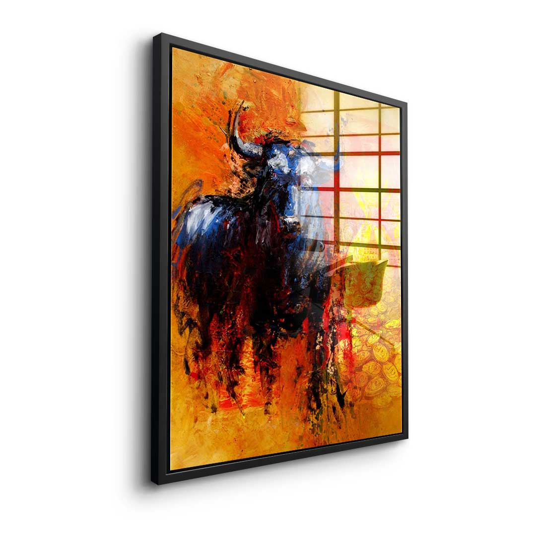 Zeit ist Geld - Acrylglas