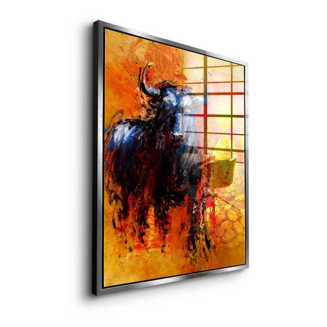 Zeit ist Geld - Acrylglas