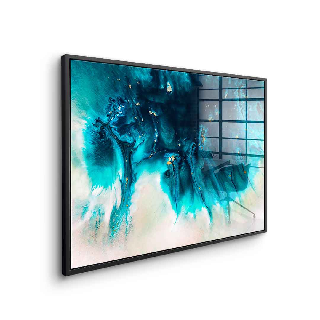 Aqua Echoes - Acrylglas