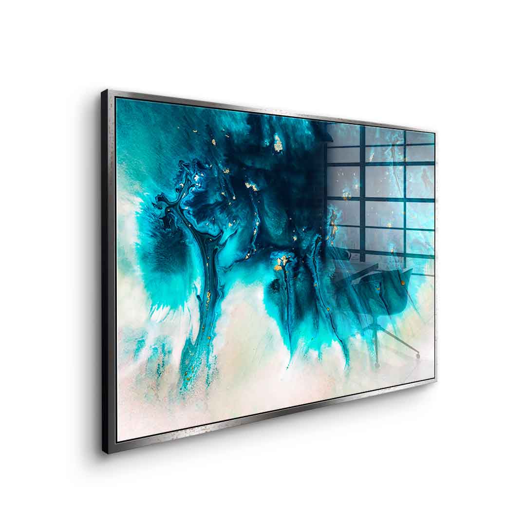 Aqua Echoes - Acrylglas