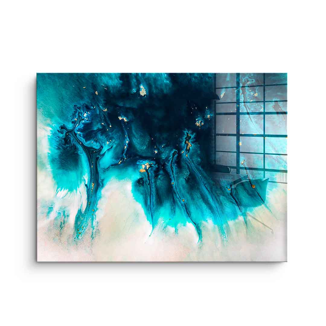 Aqua Echoes - Acrylglas