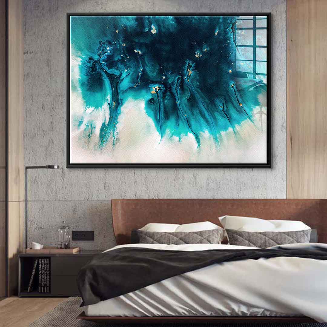 Aqua Echoes - Acrylglas
