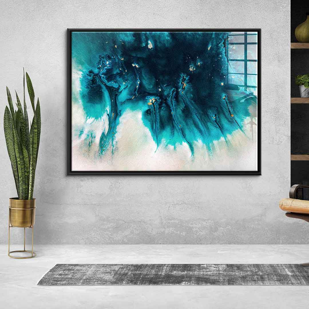 Aqua Echoes - Acrylglas