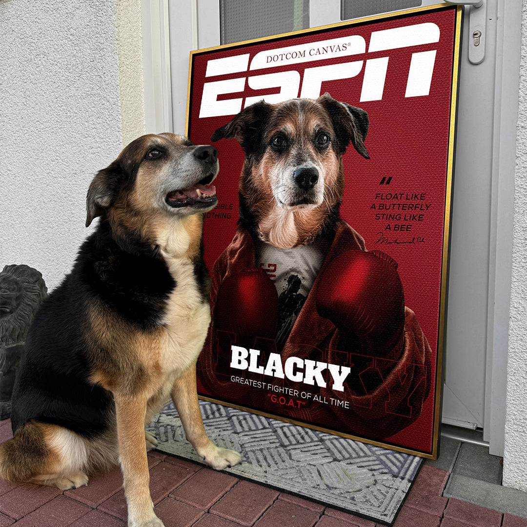 ESPN Magazine Pet Portrait Customizable