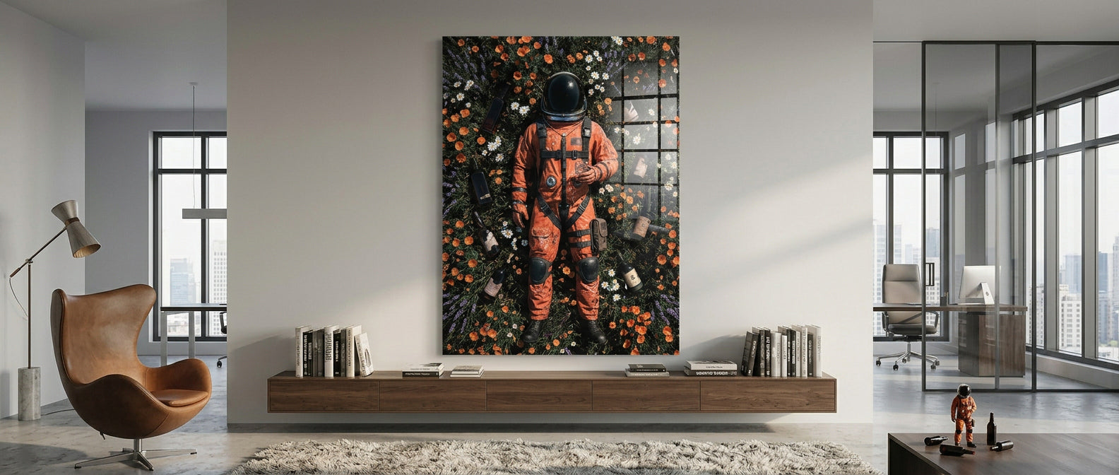The Earthbound Astronaut Acrylglas Banner