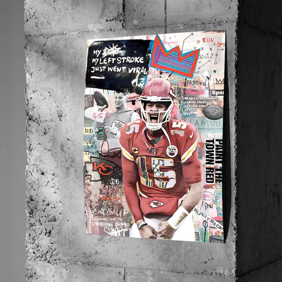Pat Mahomes — Plakat