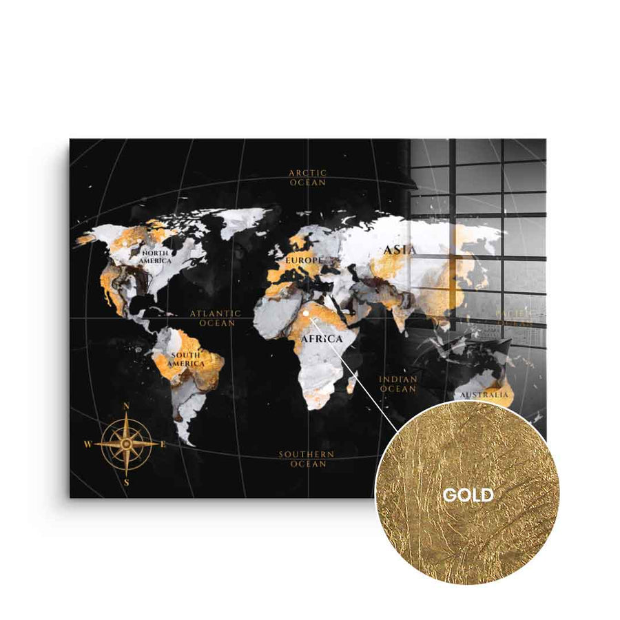 Abstract Country Collection - Blattgold