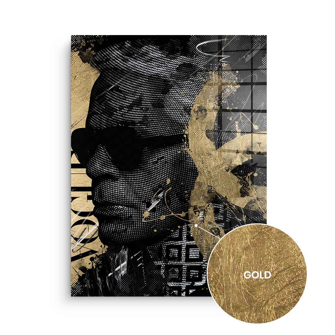 Luxury Portrait - Blattgold 3x