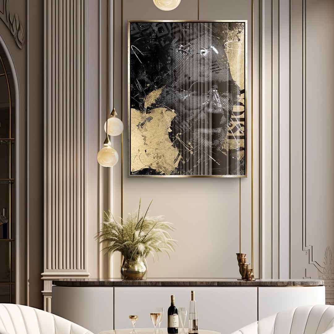 Luxury Steve - Gold Leaf