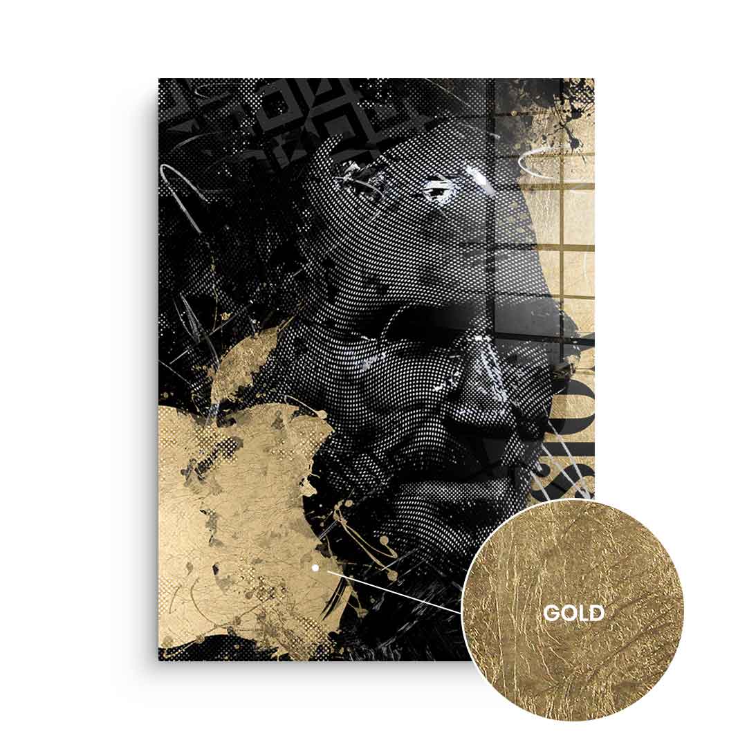 Luxury Portrait - Blattgold 3x