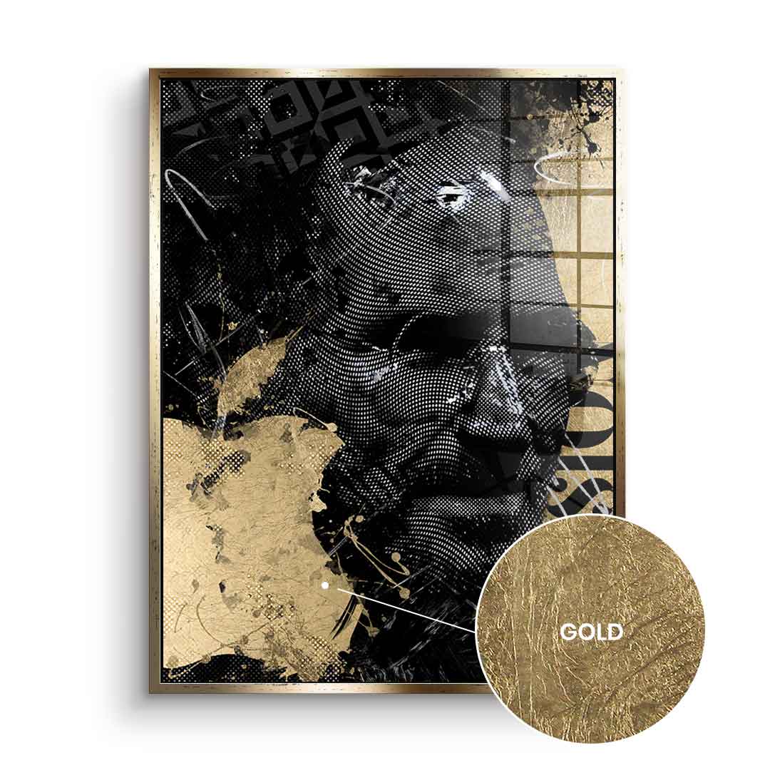 Luxury Steve - Gold Leaf