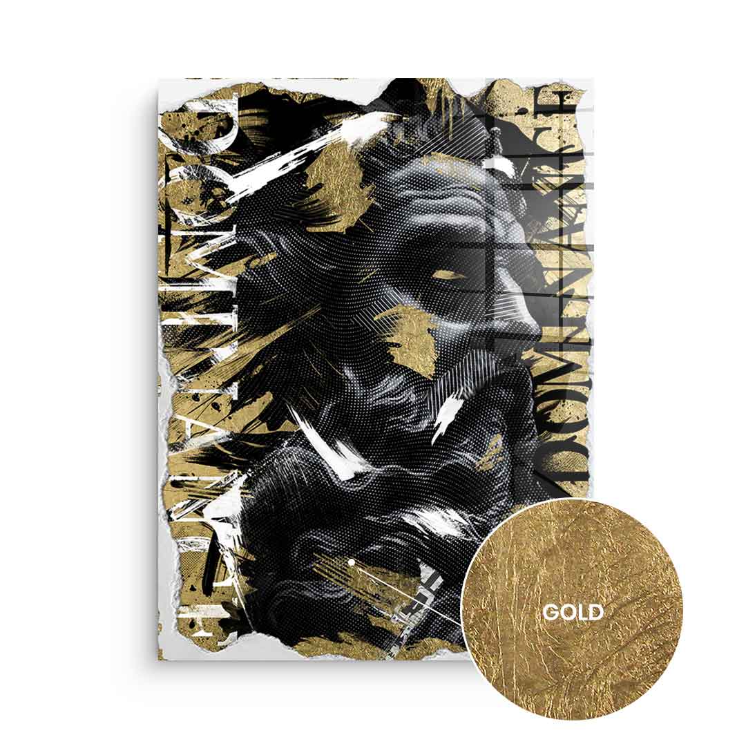 Luxury Portrait - Blattgold 3x