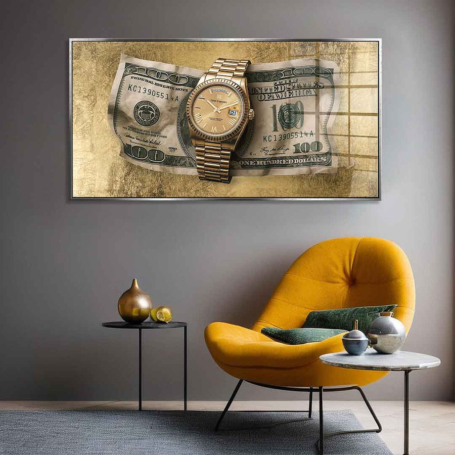Time is Money - Gold Leaf