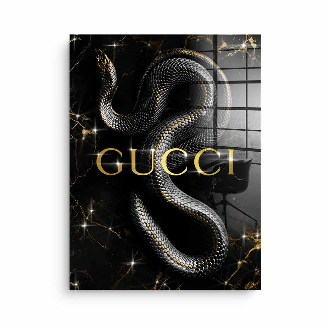 Luxury Snake - Gold Leaf